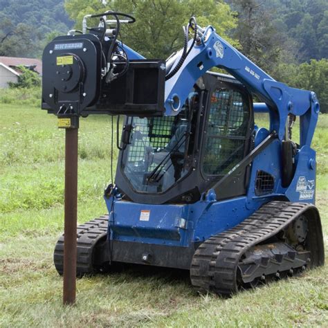 skid steer post driver australia|skid steer post driver for sale.